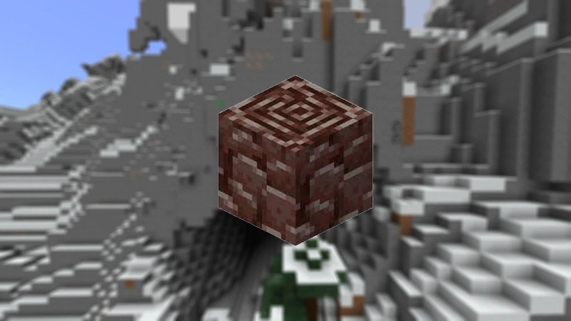 The ancient debris in Minecraft (Image via Mojang Studios)